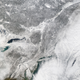 Illustration for article titled Watch how America is getting frozen in this time-lapse from space
